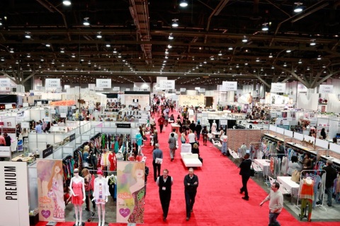美国迈阿密纺织服装展览会展会现场图片