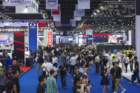 泰国曼谷国际汽车、摩托车展览会展会现场图片