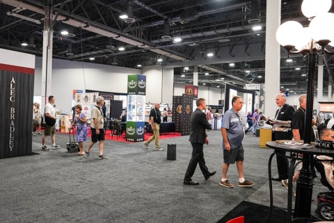 美国拉斯维加斯雪茄、烟草展览会展会现场图片