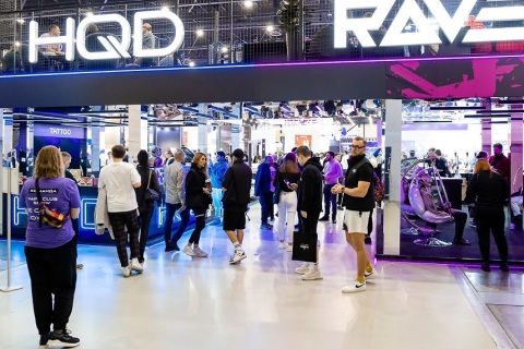 俄罗斯电子烟及水烟展展会现场图片