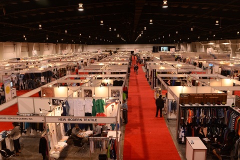 美国迈阿密纺织服装展览会展会现场图片