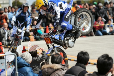 日本东京摩托车展览会展会现场图片