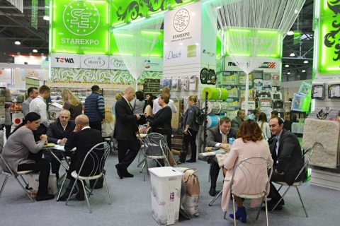 俄罗斯莫斯科家庭用品及家用电器展览会展会现场图片