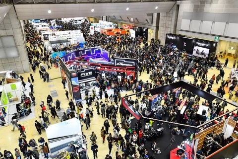 日本东京摩托车展览会展会现场图片