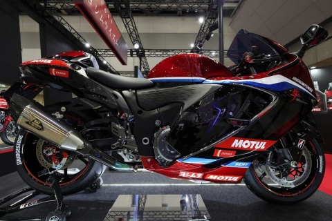 日本东京摩托车展览会展会现场图片