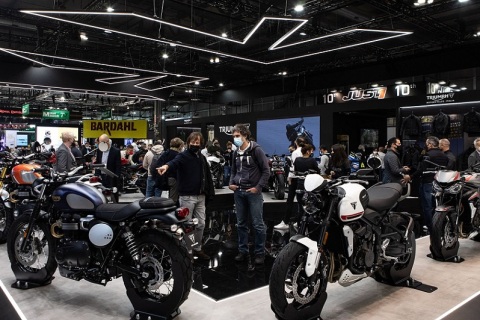 日本东京摩托车展览会展会现场图片
