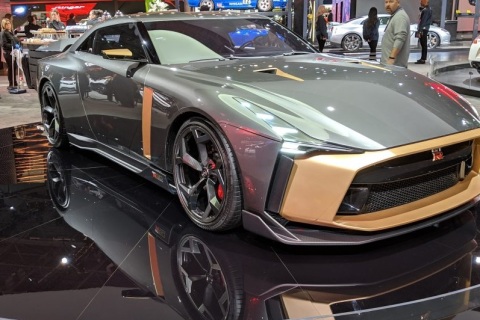 美国纽约汽车展展会现场图片