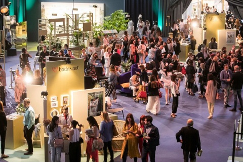 西班牙巴塞罗那婚纱展览会展会现场图片