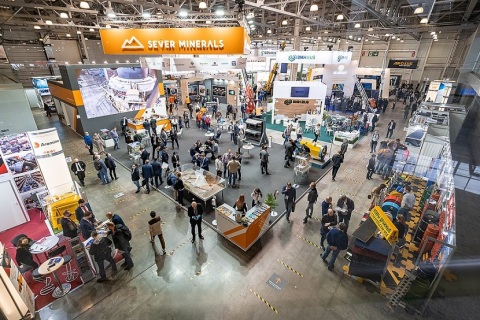 俄罗斯莫斯科矿业采矿展览会展会现场图片