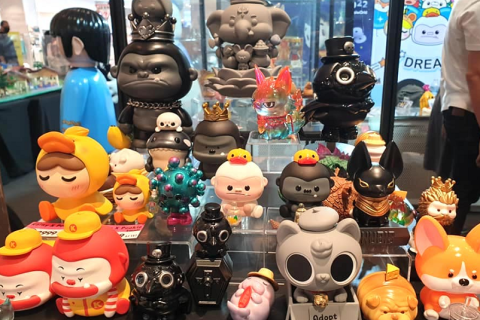 泰国曼谷玩具、潮玩展览会展会现场图片