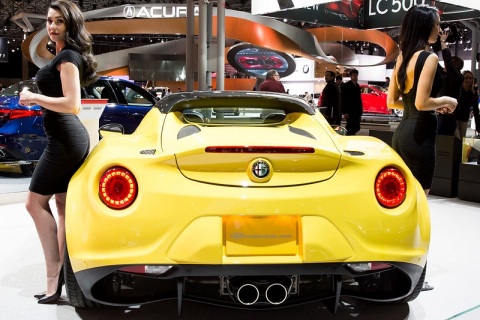 美国纽约汽车展展会现场图片