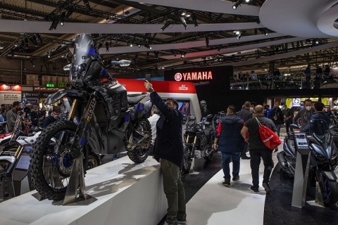 日本东京摩托车展览会展会现场图片