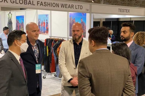 美国迈阿密纺织服装展览会展会现场图片