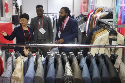 美国迈阿密纺织服装展览会展会现场图片