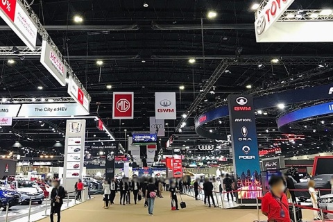 泰国曼谷国际汽车、摩托车展览会展会现场图片
