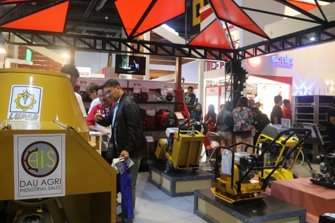 菲律宾工程机械、矿业、混凝土展览会展会现场图片