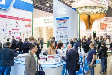 俄罗斯莫斯科安防及消防展览会展会现场图片