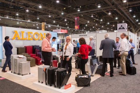 美国拉斯维加斯旅行箱包展览会展会现场图片