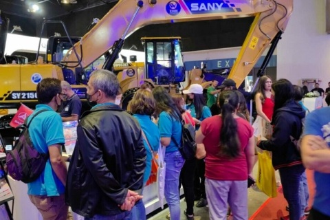菲律宾工程机械、矿业、混凝土展览会展会现场图片