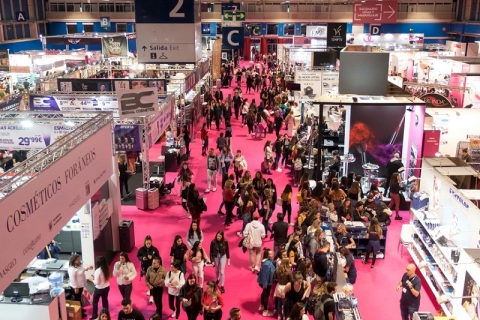 西班牙马德里美容美发展览会展会现场图片