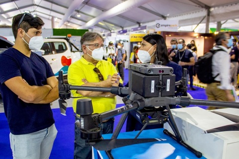 智利圣地亚哥矿业展览会展会现场图片