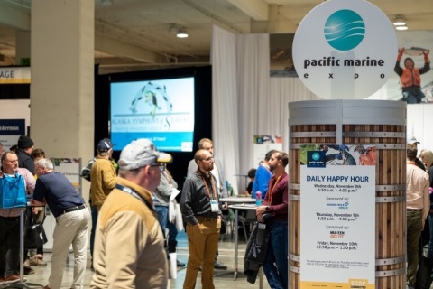 美国西雅图海事渔业展-太平洋海洋博览会展会现场图片