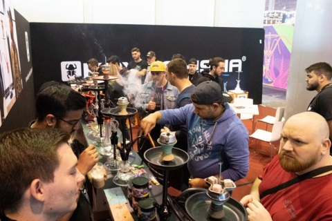 德国法兰克福电子烟及水烟展展会现场图片