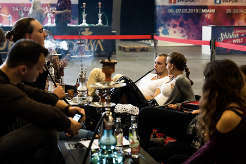 德国法兰克福电子烟及水烟展展会现场图片