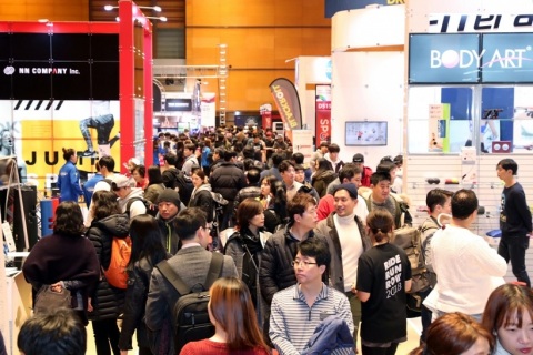 韩国首尔户外体育运动用品及健身器材展览会展会现场图片