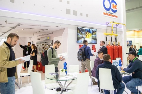 俄罗斯莫斯科安防及消防展览会展会现场图片