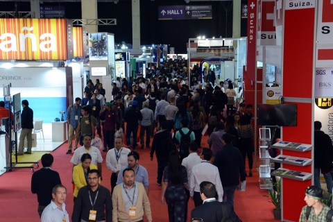 智利圣地亚哥矿业展览会展会现场图片