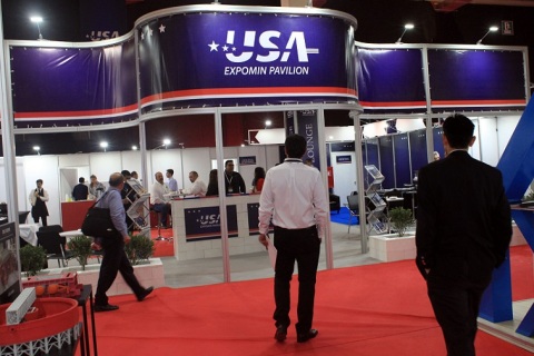 智利圣地亚哥矿业展览会展会现场图片