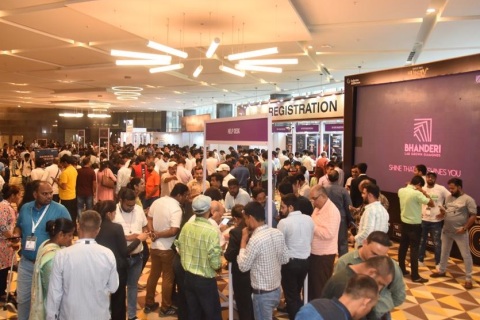 印度加尔各答珠宝首饰展览会展会现场图片