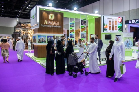 中东迪拜五金及建材展览会展会现场图片