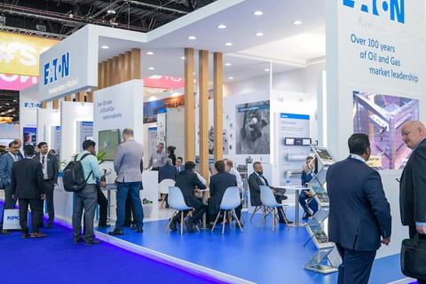 中东迪拜石油天然气展览会展会现场图片