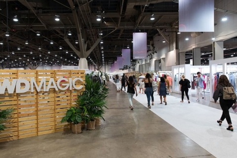 美国纽约春季服装展展会现场图片