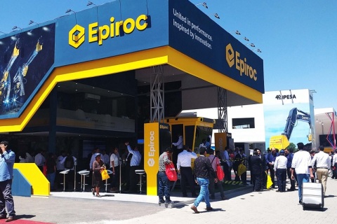 智利圣地亚哥矿业展览会展会现场图片