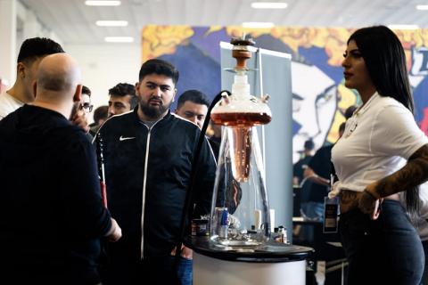 德国法兰克福电子烟及水烟展展会现场图片