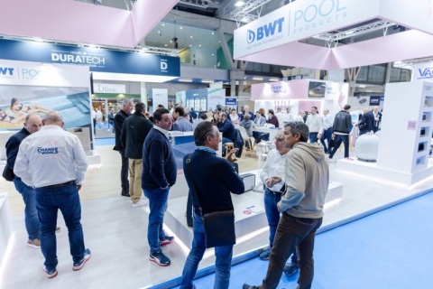 西班牙巴塞罗那泳池桑拿水疗SPA展览会展会现场图片