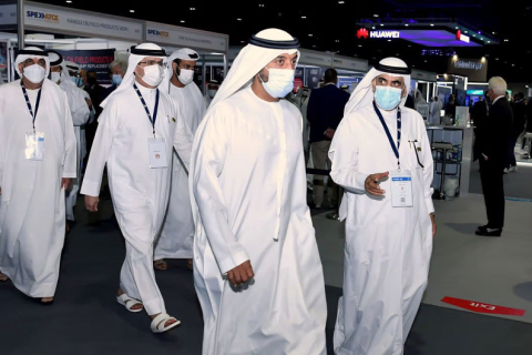 中东迪拜石油天然气展览会展会现场图片