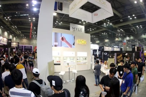 韩国首尔电子烟展览会展会现场图片