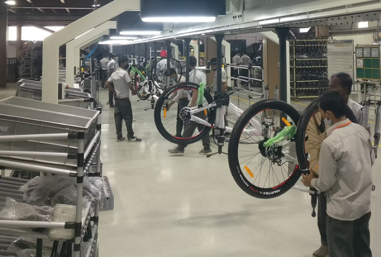 印度新德里自行车展览会