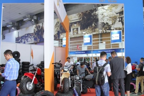 越南胡志明自行车及电动车展览会展会现场图片