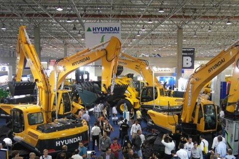 巴西圣保罗智慧工程机械展览会展会现场图片