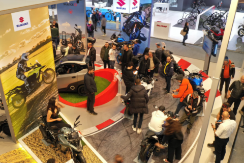 土耳其伊斯坦布尔摩托车、自行车展览会展会现场图片