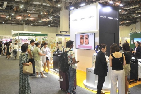 新加坡美容及健身展览会展会现场图片