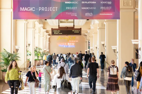 美国拉斯维加斯春季服装展展会现场图片