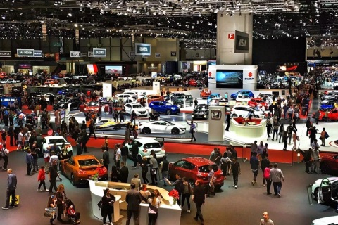 瑞士日内瓦车展展会现场图片