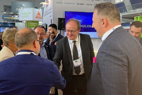 迪拜世界智能交通大会展会现场图片