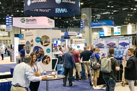 美国水处理展览会展会现场图片